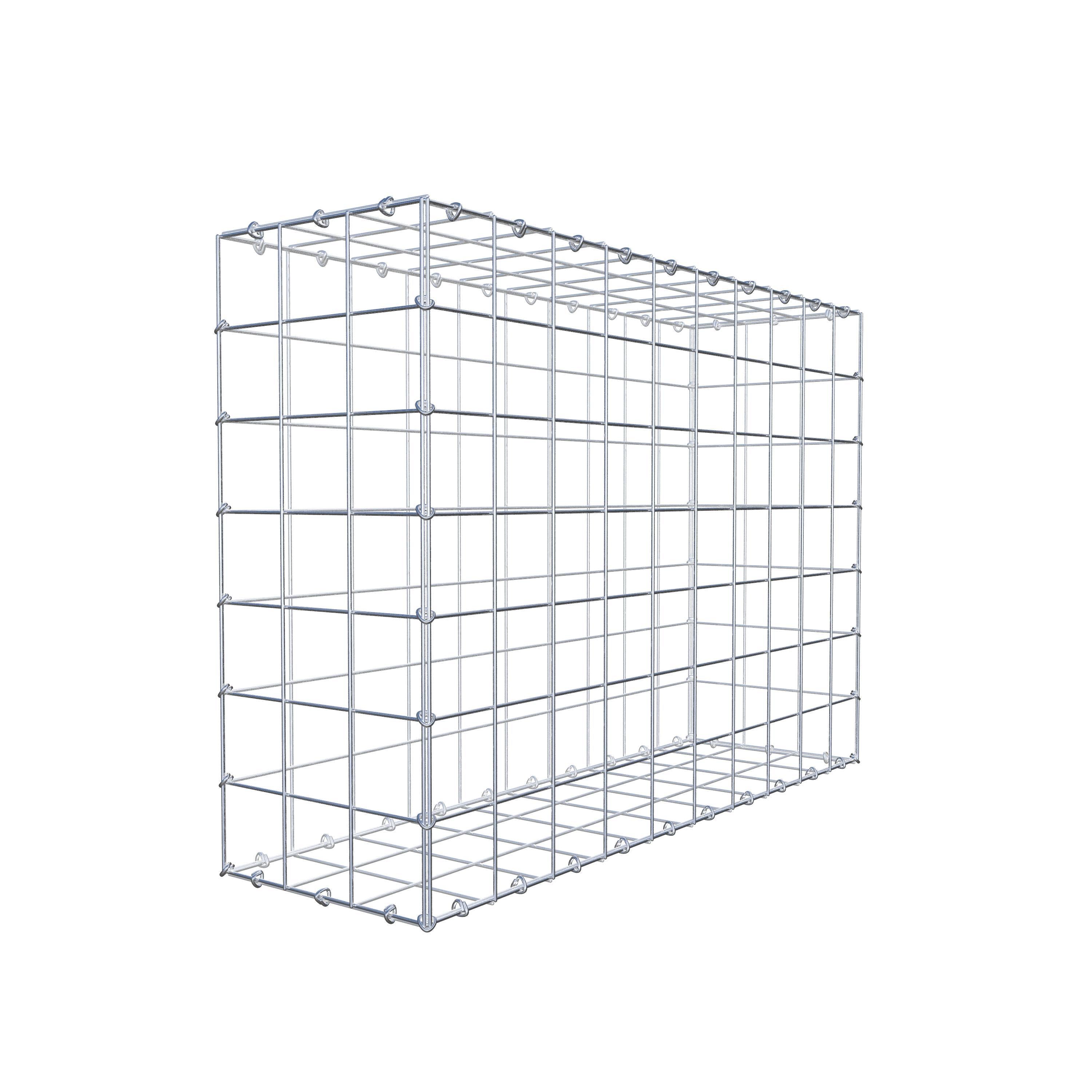 Schanskorf 100 cm x 70 cm x 30 cm (L x H x D), maaswijdte 10 cm x 10 cm, C-ring