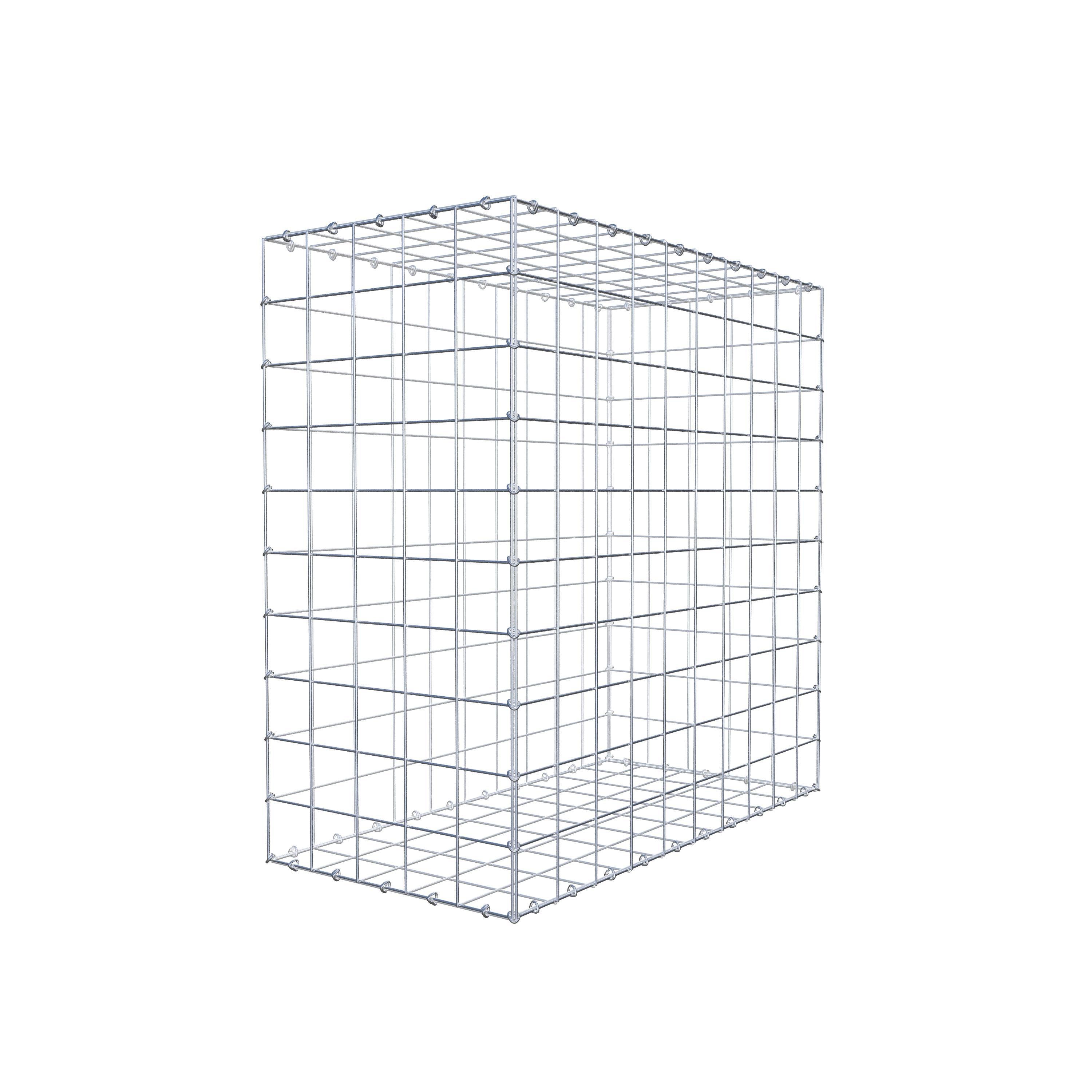 Schanskorf 100 cm x 100 cm x 50 cm (L x H x D), maaswijdte 10 cm x 10 cm, C-ring