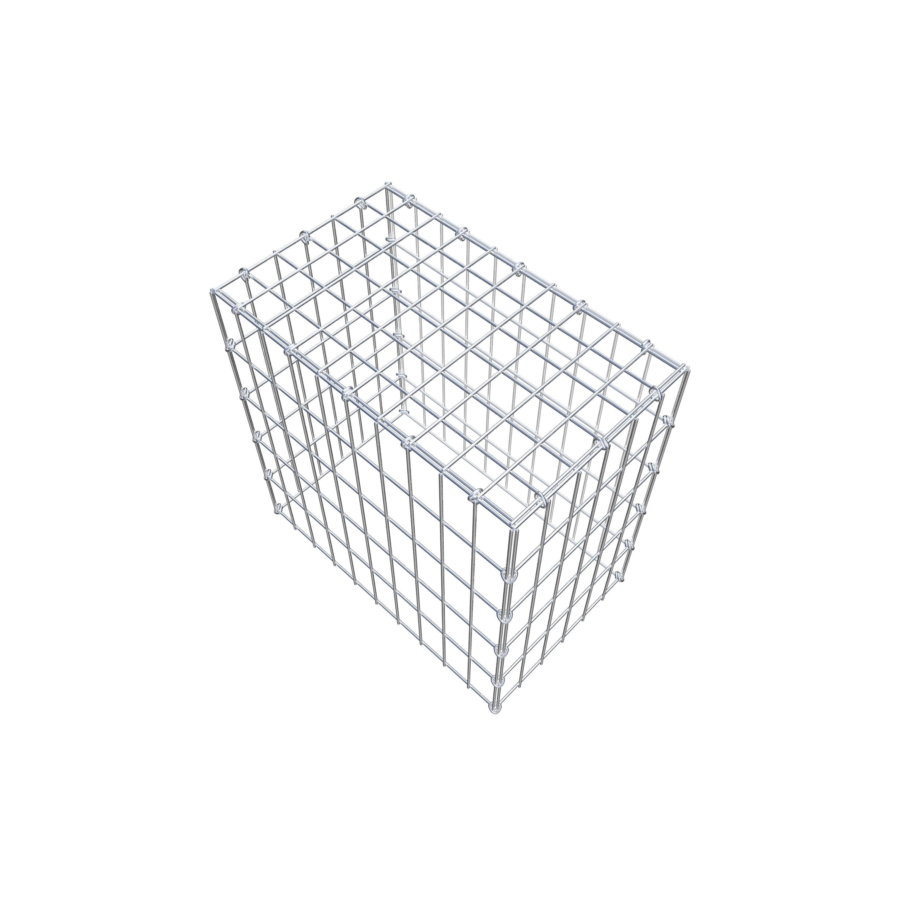 Schanskorf type 3 50 cm x 50 cm x 30 cm (L x H x D), maaswijdte 5 cm x 10 cm, C-ring