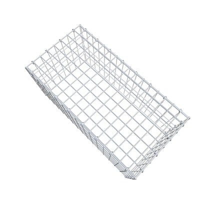 Monteret gabion type 3 80 cm x 40 cm x 40 cm (L x H x D), maskestørrelse 5 cm x 10 cm, C-ring
