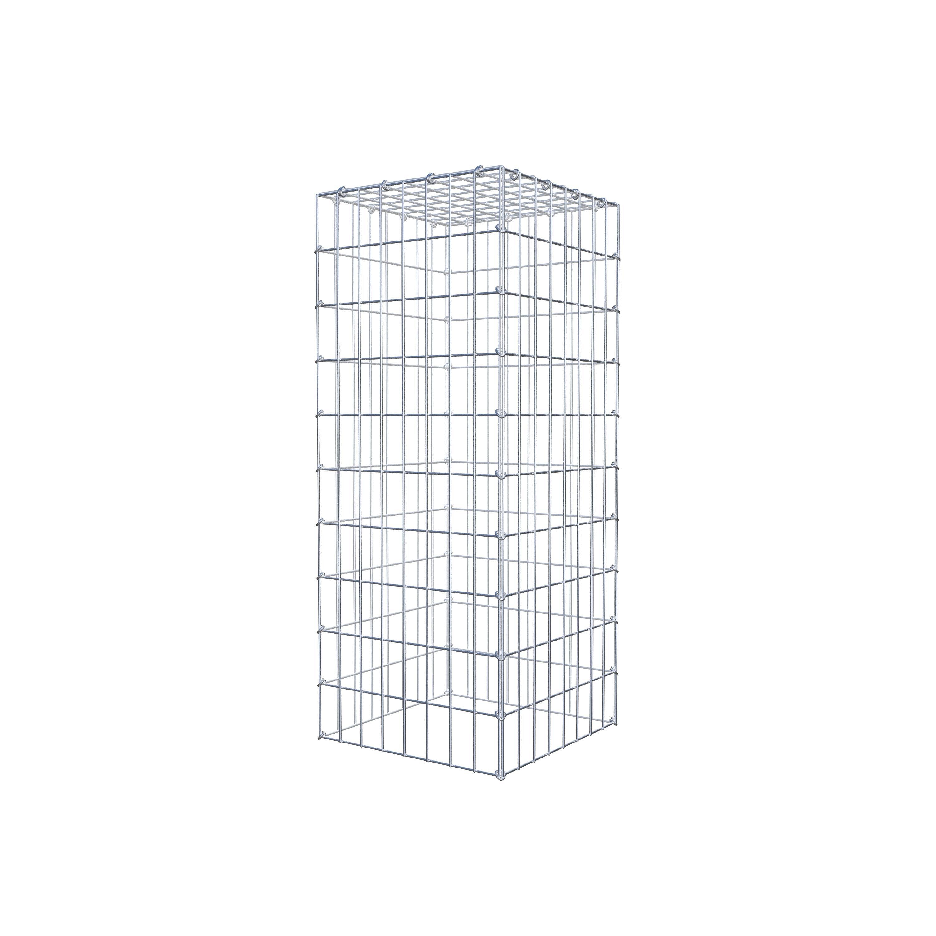 Schanskorf type 3 100 cm x 40 cm x 40 cm (L x H x D), maaswijdte 5 cm x 10 cm, C-ring