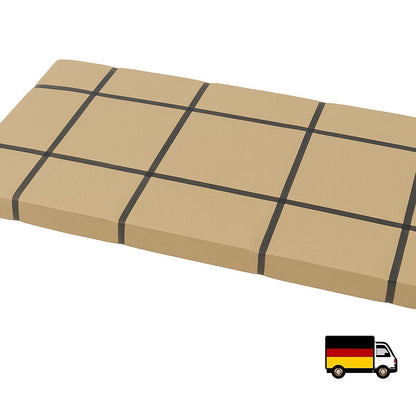 Letto rialzato rettangolare 200 cm x 100 cm x 100 cm (L x H x P), dimensione rete 5 x 10 cm, spessore parete 10 cm