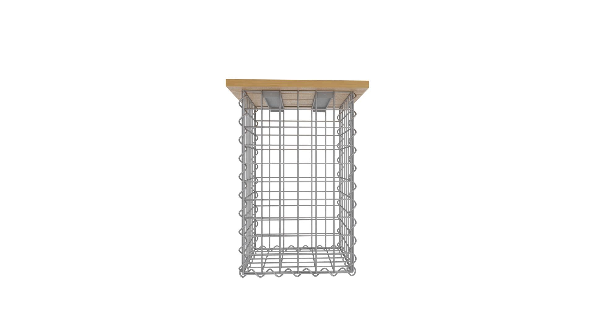 Taburet spiral MW 5 x 5 TEAK