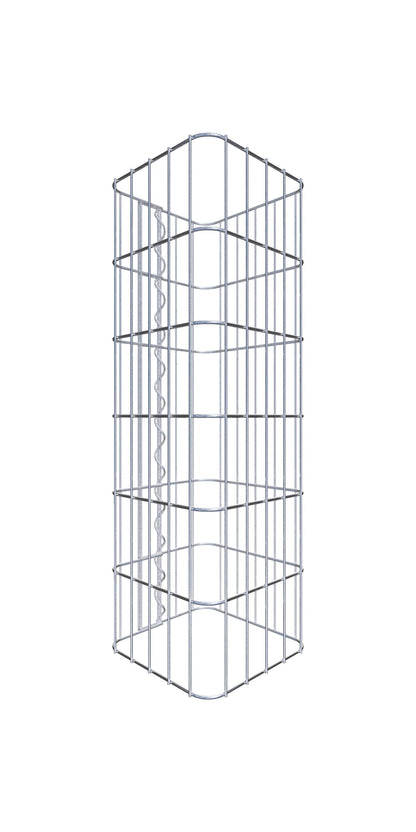 Gabione Saeule eckig 05x10 27x27 060