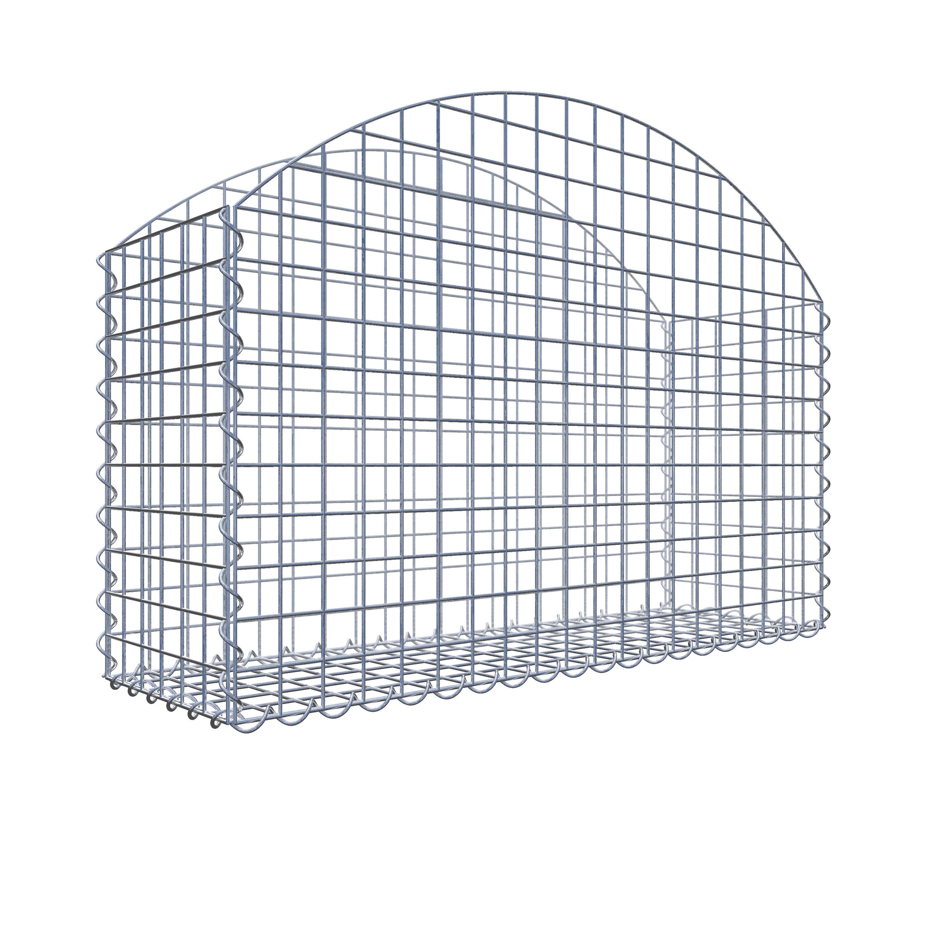 Gabione mitOberbogen 05x05 100x070x030