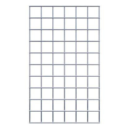 Rejilla decorativa/enrejado (incluido material de montaje) tamaño de malla 5 x 5 cm