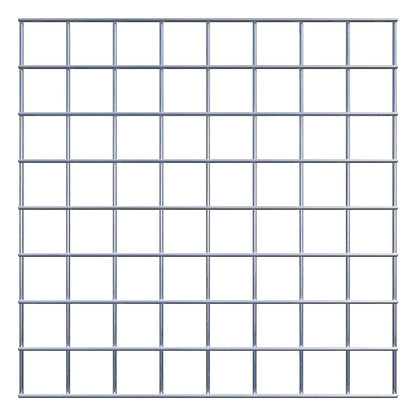 Rejilla decorativa/enrejado (incluido material de montaje) tamaño de malla 5 x 5 cm