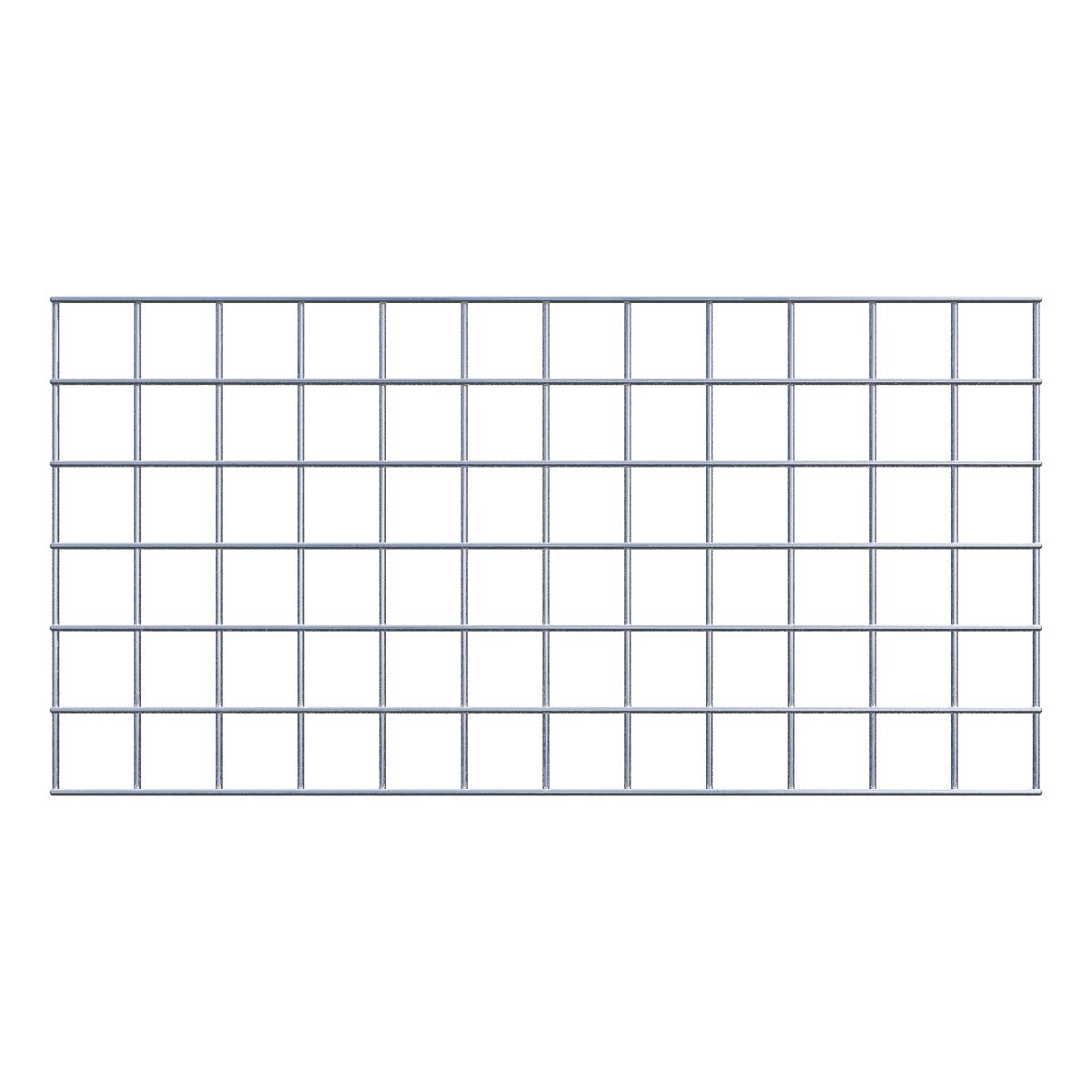 Rejilla decorativa/enrejado (incluido material de montaje) tamaño de malla 5 x 5 cm