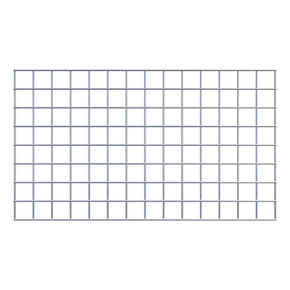 Rejilla decorativa/enrejado (incluido material de montaje) tamaño de malla 5 x 5 cm