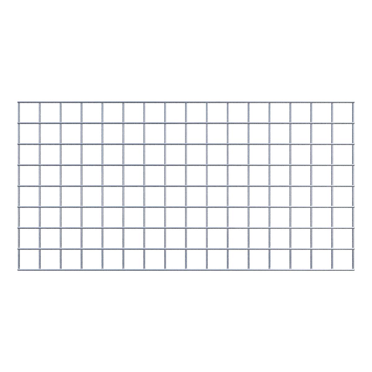 Rejilla decorativa/enrejado (incluido material de montaje) tamaño de malla 5 x 5 cm