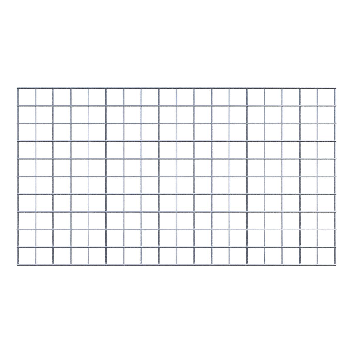 Rejilla decorativa/enrejado (incluido material de montaje) tamaño de malla 5 x 5 cm