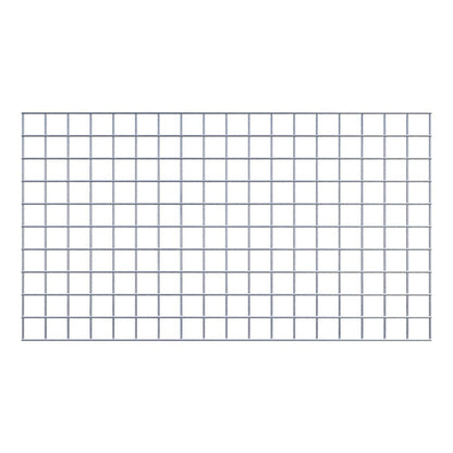 Rejilla decorativa/enrejado (incluido material de montaje) tamaño de malla 5 x 5 cm