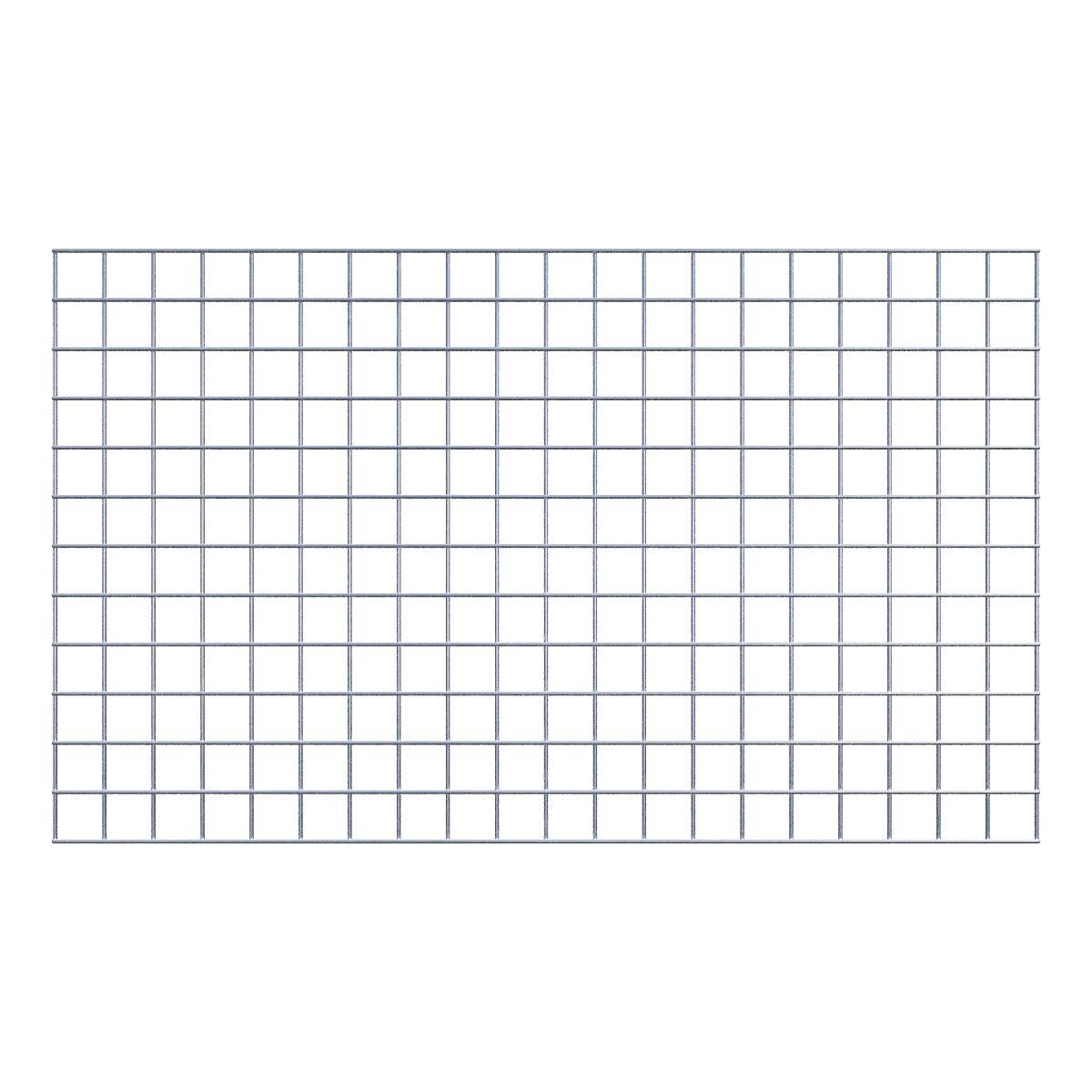 Rejilla decorativa/enrejado (incluido material de montaje) tamaño de malla 5 x 5 cm