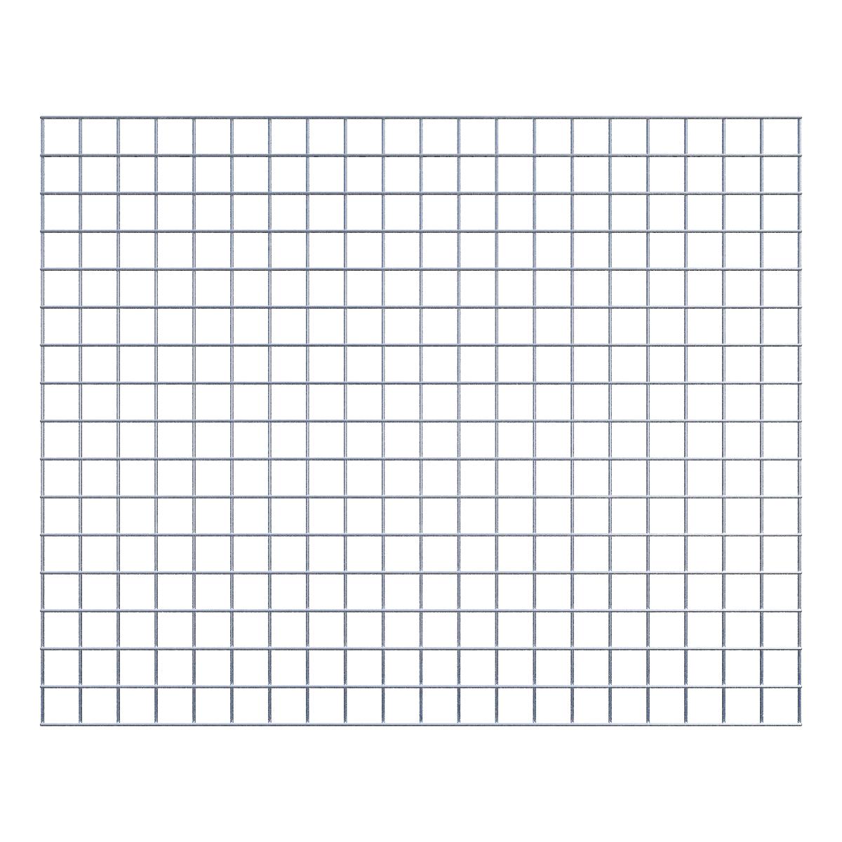 Rejilla decorativa/enrejado (incluido material de montaje) tamaño de malla 5 x 5 cm