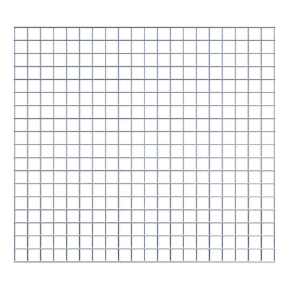 Rejilla decorativa/enrejado (incluido material de montaje) tamaño de malla 5 x 5 cm