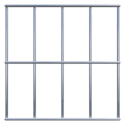 Grille décorative / treillis (matériel de montage inclus) Mailles 5 x 10 cm