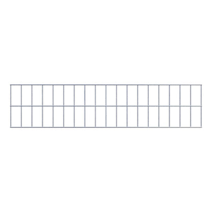 Grille décorative / treillis (matériel de montage inclus) Mailles 5 x 10 cm