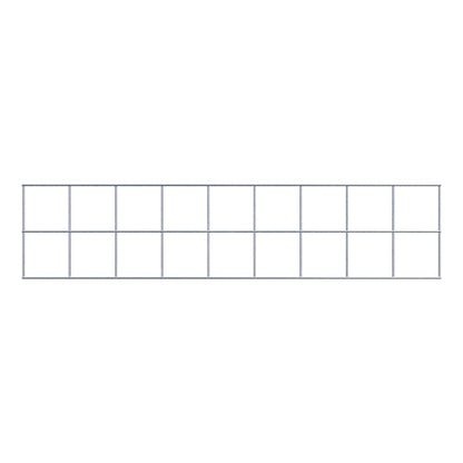 Dekogitter / Rankgitter (inkl. Montagematerial) Maschenweite 10 x 10 cm