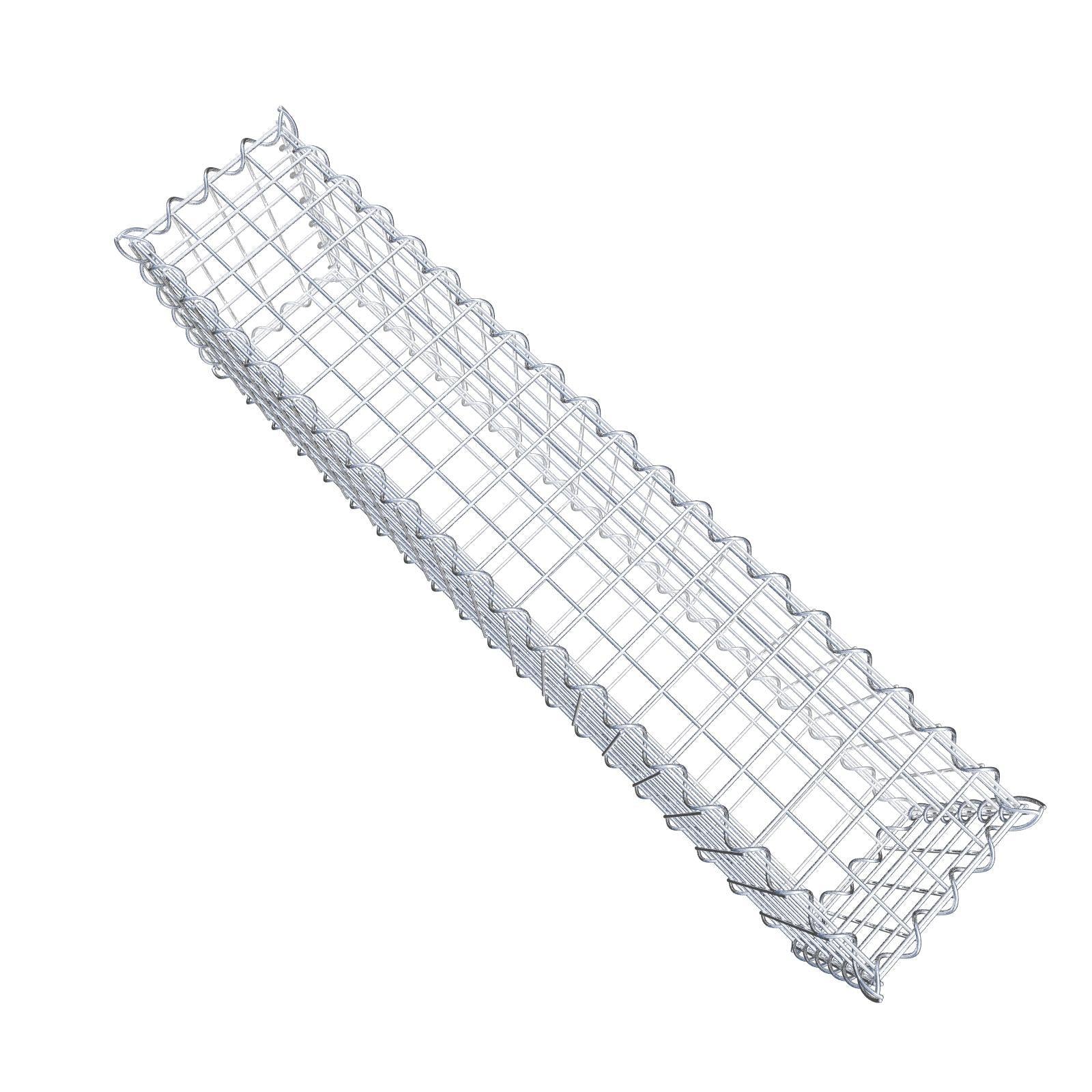 Set di 2 gabbioni 100 cm x 30 cm x 20 cm (L x H x P), maglia 5 x 5 cm, spirale