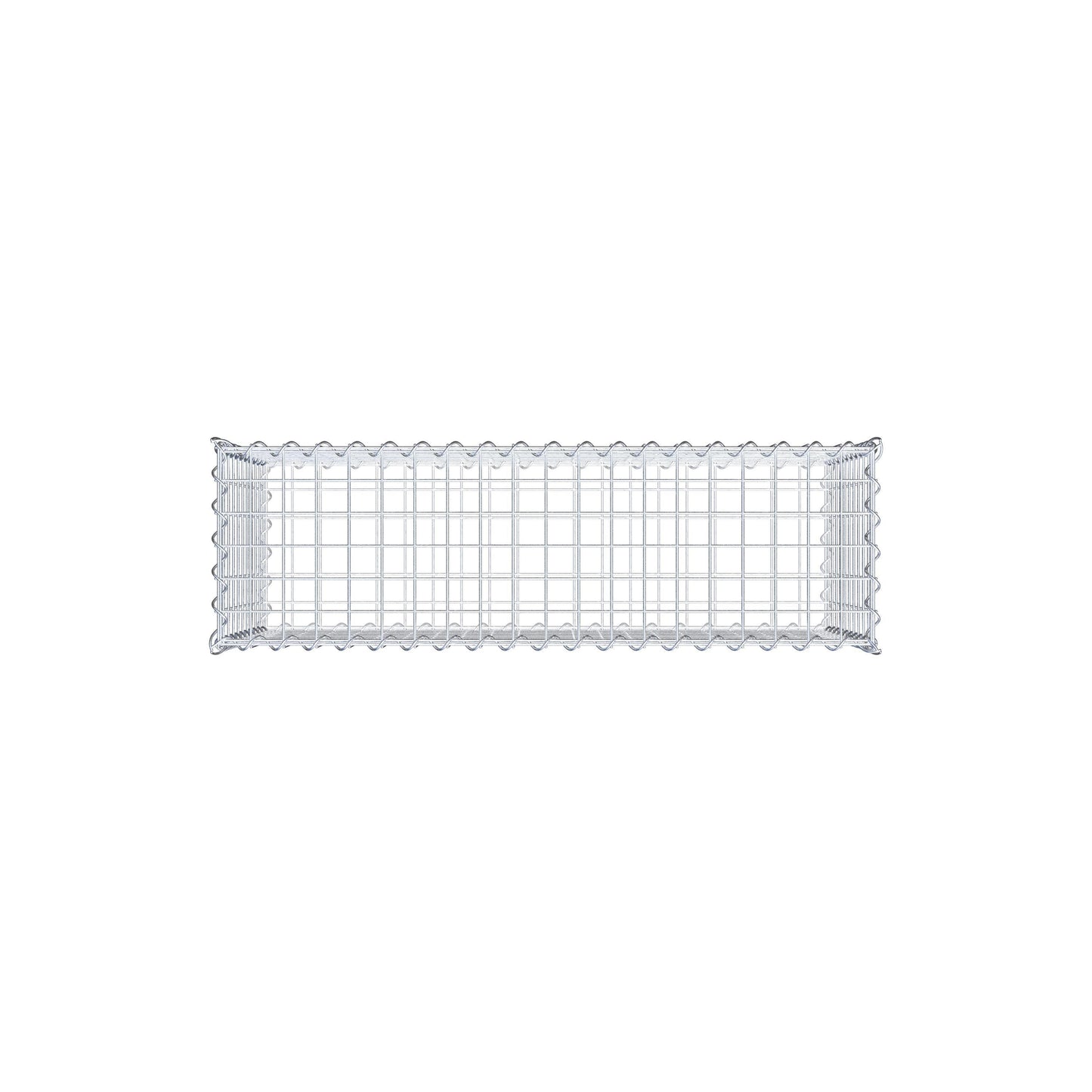 Set van 2 schanskorven 100 cm x 50 cm x 30 cm (L x H x D), maaswijdte 5 x 5 cm, spiraalvormig