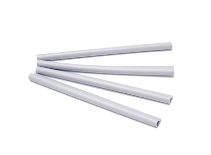 2x clipes de fixação para faixas de privacidade cinza MW 5 x 20 cm