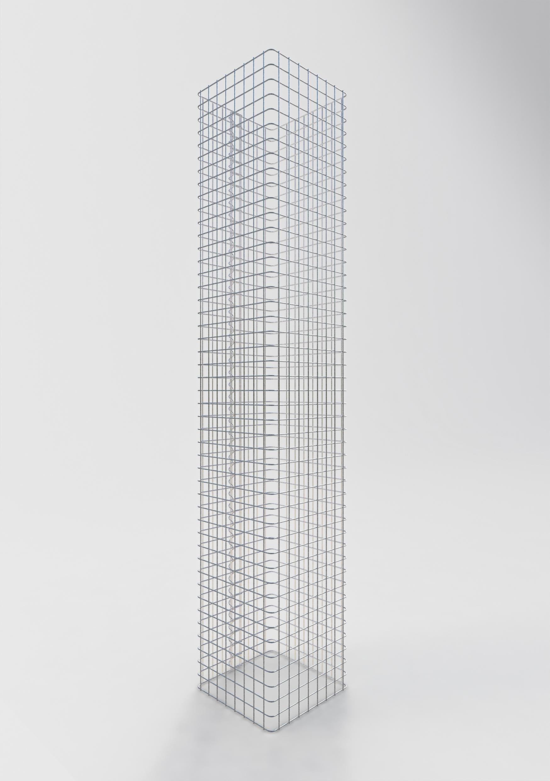 Gabion column 42 x 42 cm MW 5 x 5 cm square