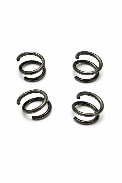 Set di 20 anelli a spirale zincati - collegamento stabile per gabbioni e reti metalliche