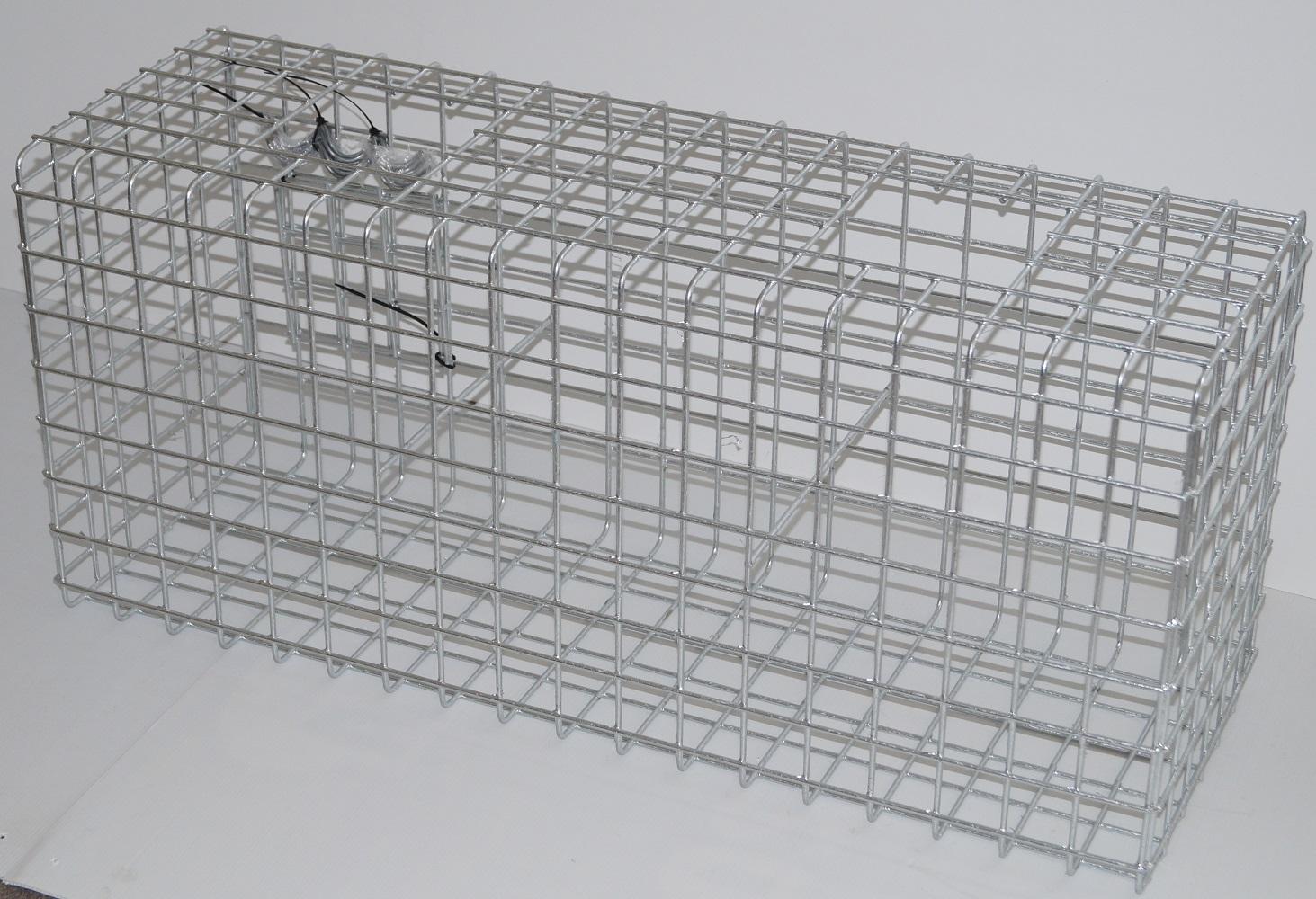 Gabião 92 x 42 x 32 malha galvanizada a quente 5x5 cm