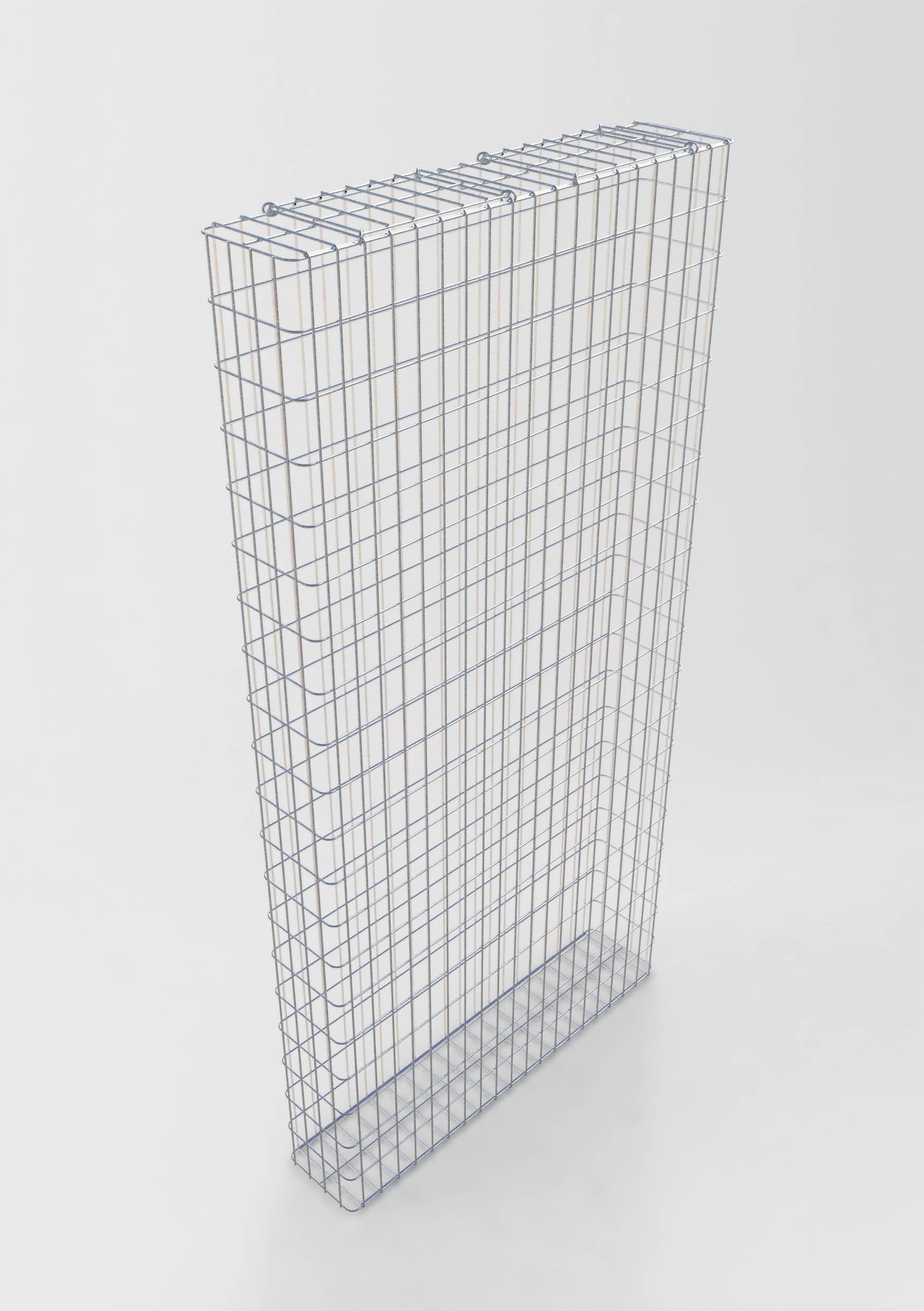 Thermisch verzinkte schanskorf 102 cm x 202 cm x 22 cm, maaswijdte 5 cm x 10 cm, volledig gelast