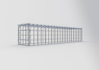 Add-on schanskorf type 3 100 cm x 20 cm x 20 cm (L x H x D), maaswijdte 5 cm x 5 cm, spiraalvormig