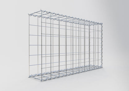 Anbaugabione Typ 2 100 cm x 60 cm x 20 cm (L x H x T), Maschenweite 10 cm x 10 cm, Spirale