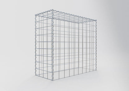 Gabion rapporté type 3 100 cm x 90 cm x 40 cm (L x H x P), mailles 10 cm x 10 cm, spirale