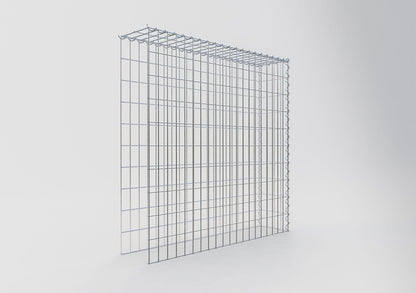 Anbaugabione Typ 4 100 cm x 100 cm x 20 cm (L x H x T), Maschenweite 5 cm x 10 cm, Spirale