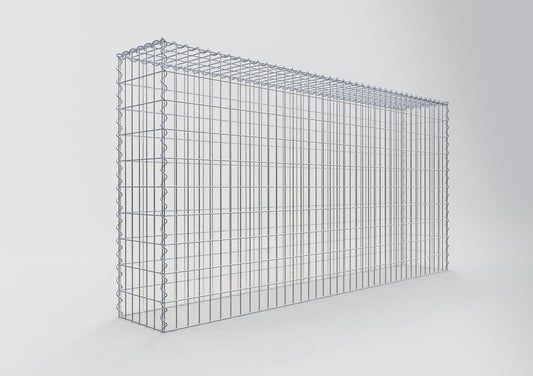 Add-on schanskorf type 3 200 cm x 100 cm x 30 cm (L x H x D), maaswijdte 5 cm x 10 cm, spiraalvormig