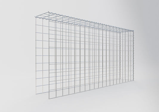 Fourche de culture type 4 200 cm x 100 cm x 30 cm (L x H x P), mailles 10 cm x 10 cm, spirale