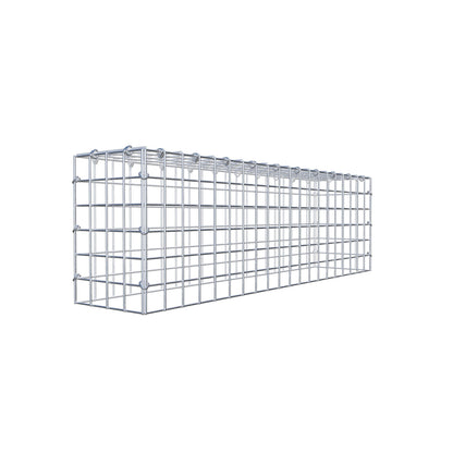 Gavión adicional tipo 3 100 cm x 30 cm x 20 cm (L x A x P), malla 5 cm x 5 cm, anillo en C