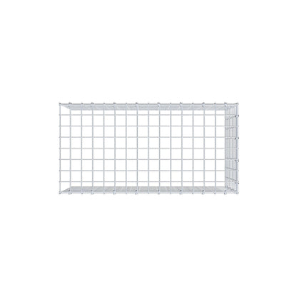 Toegevoegde pool type 4 80 cm x 40 cm x 40 cm (L x H x D), maaswijdte 5 cm x 5 cm, C-ring