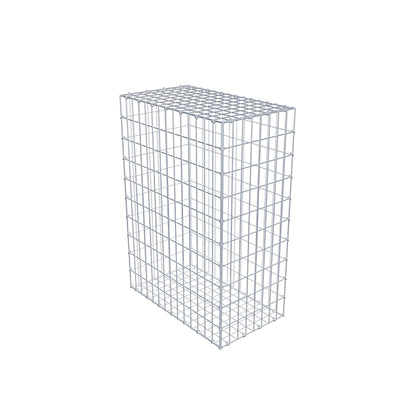 Gabion 100 cm x 70 cm x 40 cm (L x H x D), maskestørrelse 5 cm x 10 cm, C-ring