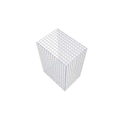 Fourche rapportée type 2 100 cm x 70 cm x 50 cm (L x H x P), mailles 5 cm x 5 cm, anneau C