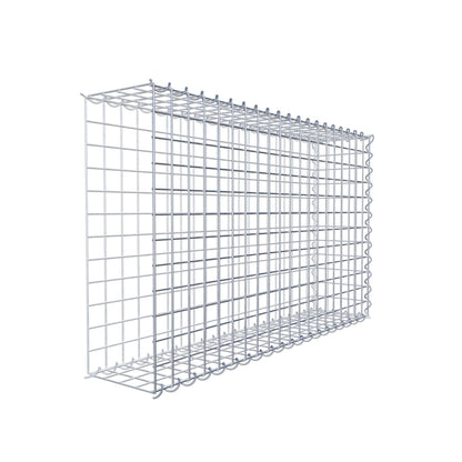 Gabion rapporté type 2 100 cm x 60 cm x 20 cm (L x H x P), mailles 5 cm x 5 cm, spirale