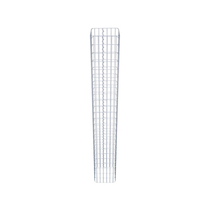 Gabion column square 32 cm x 32 cm, 230 cm height, MW 5 cm x 10 cm