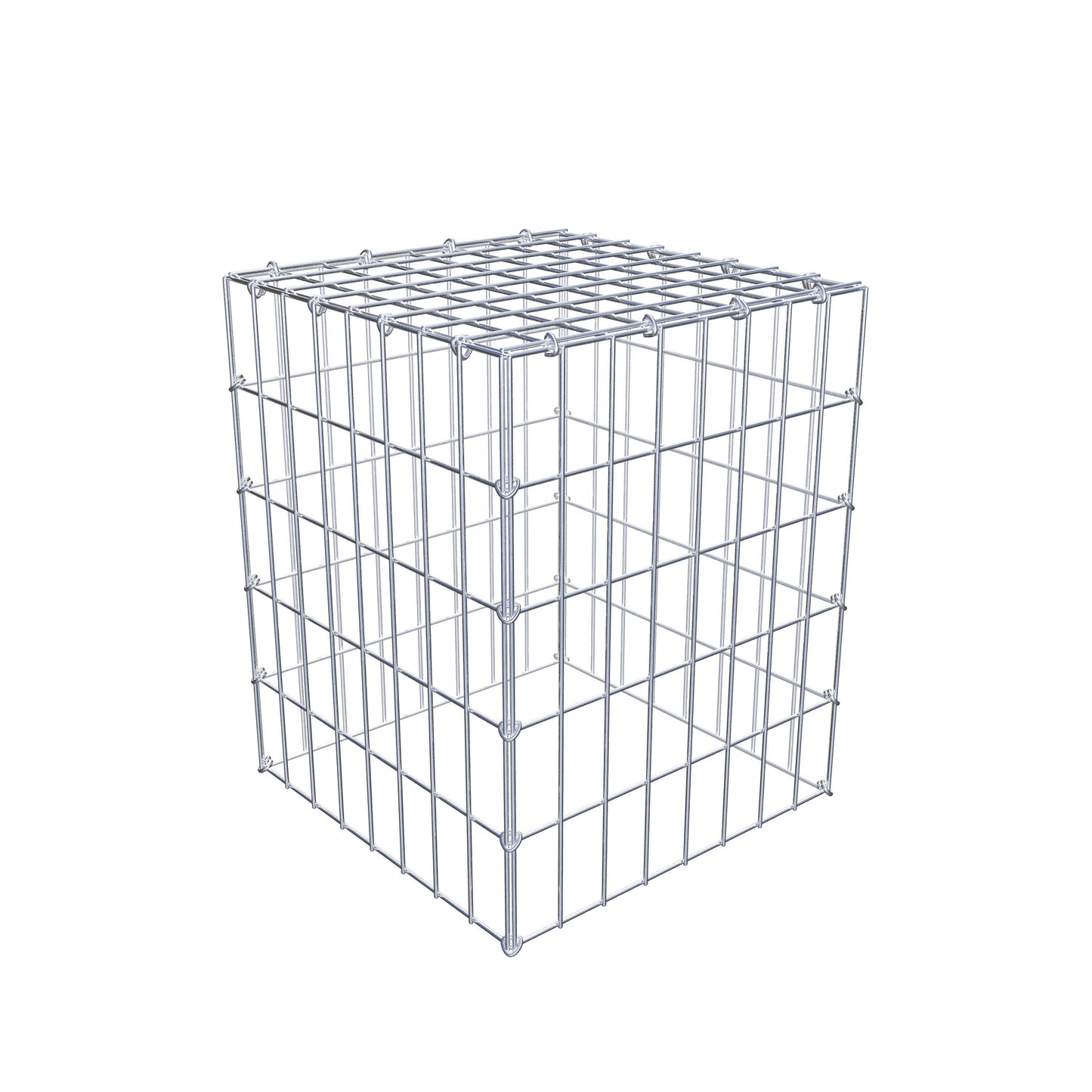 Gabião Tipo 3 50 cm x 40 cm x 40 cm (C x A x P), malhagem 5 cm x 10 cm, anel C