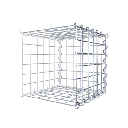 Gabião tipo 2 30 cm x 30 cm x 30 cm (C x A x P), malhagem 5 cm x 5 cm, espiral