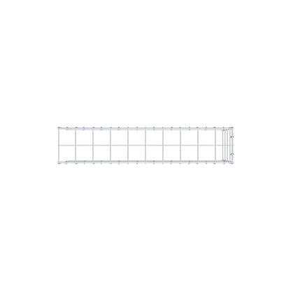 Opzetpaal type 4 100 cm x 40 cm x 20 cm (L x H x D), maaswijdte 10 cm x 10 cm, C-ring