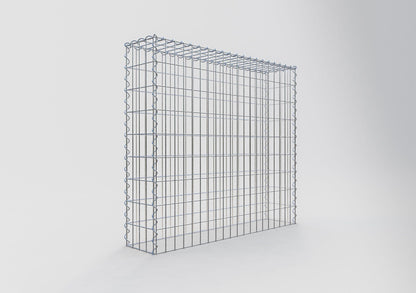 Gabião Tipo 3 100 cm x 90 cm x 20 cm (C x A x P), malhagem 5 cm x 10 cm, espiral