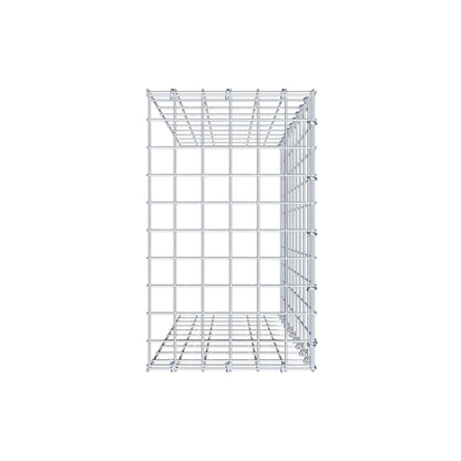 Pila adicional tipo 4 100 cm x 30 cm x 50 cm (L x A x P), malla 5 cm x 10 cm, anillo en C