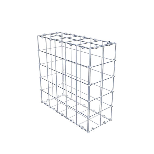 Schanskorf 50 cm x 50 cm x 20 cm (L x H x D), maaswijdte 10 x 10 cm, spiraalring