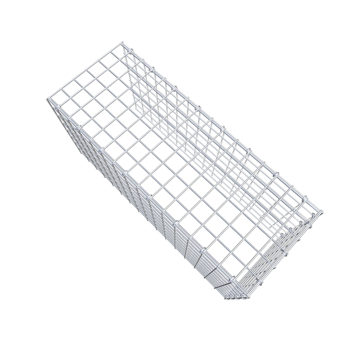 Fourche rapportée type 4 80 cm x 40 cm x 30 cm (L x H x P), mailles 5 cm x 5 cm, anneau C
