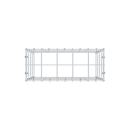 Toegevoegde pool type 3 50 cm x 40 cm x 20 cm (L x H x D), maaswijdte 10 cm x 10 cm, C-ring