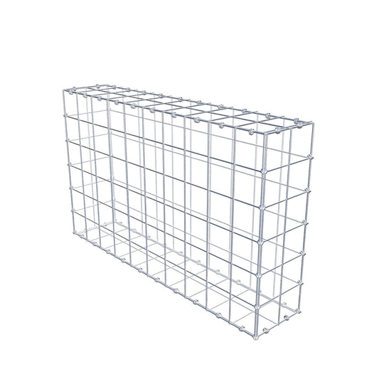 Schanskorf 100 cm x 60 cm x 20 cm (L x H x D), maaswijdte 10 x 10 cm, spiraalring
